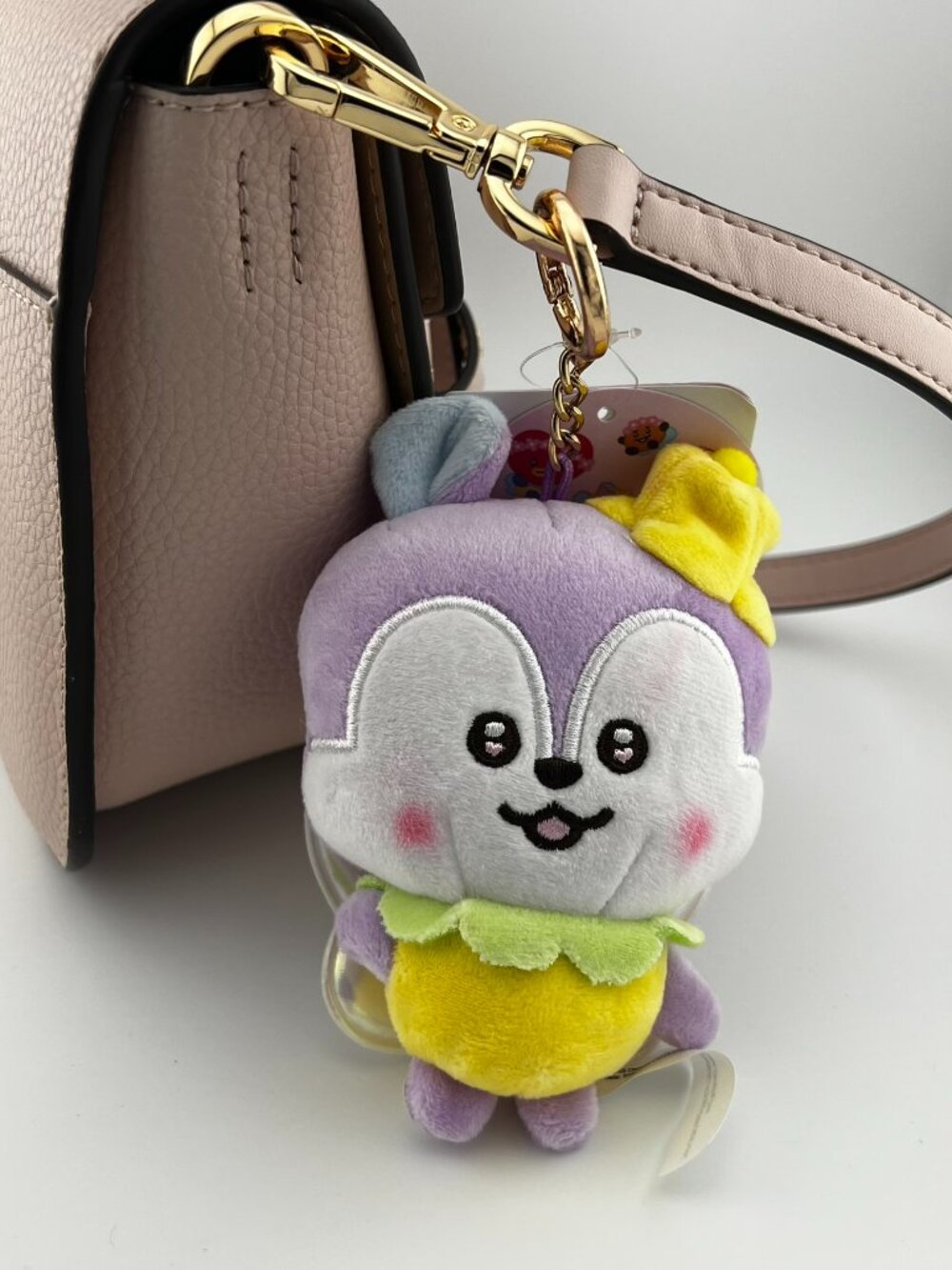 BT21 Mang Plush Keychain Bag Charm Keyring Line Friends BTS Kpop NEW